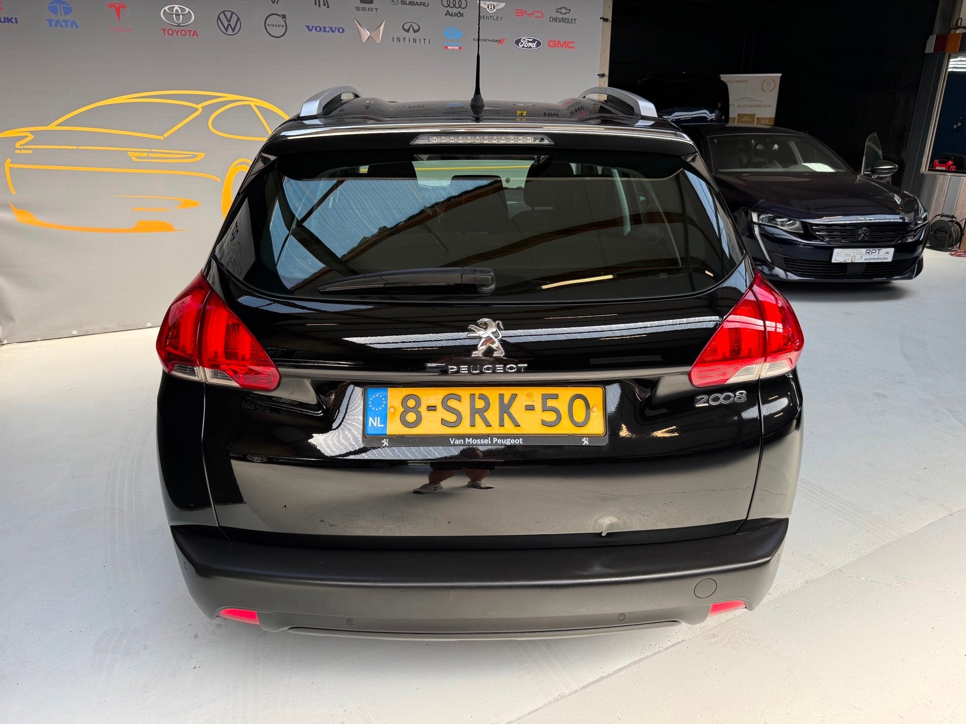 Peugeot 2008 1.2 VTi Active, Auto's, Voorwielaandrijving, Euro 5, Zwart, 1199 cc