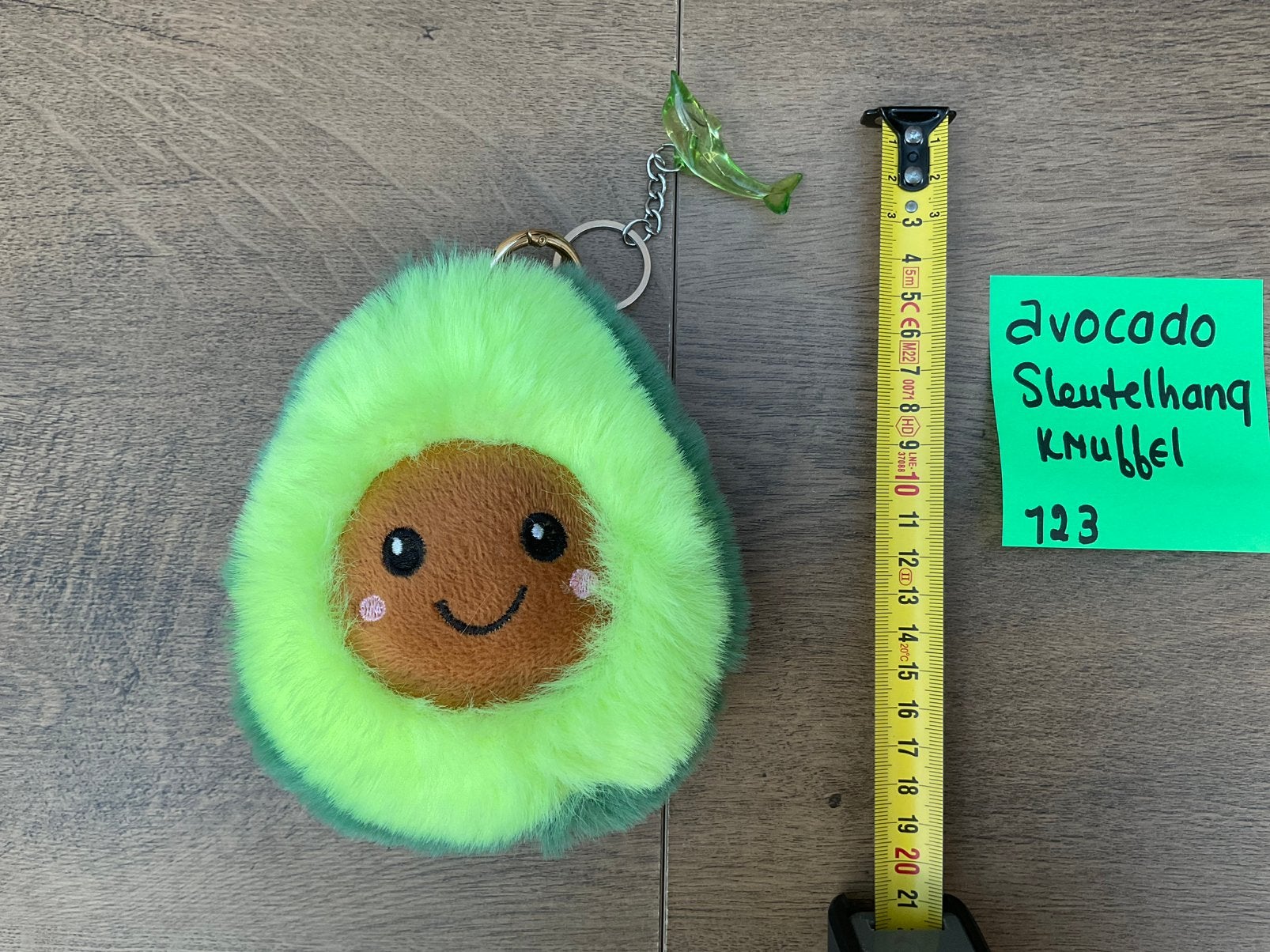 Nieuwe pluche Avocado knuffel pluche sleutelhanger, Ophalen, Nieuw, Knuffel of Figuurtje