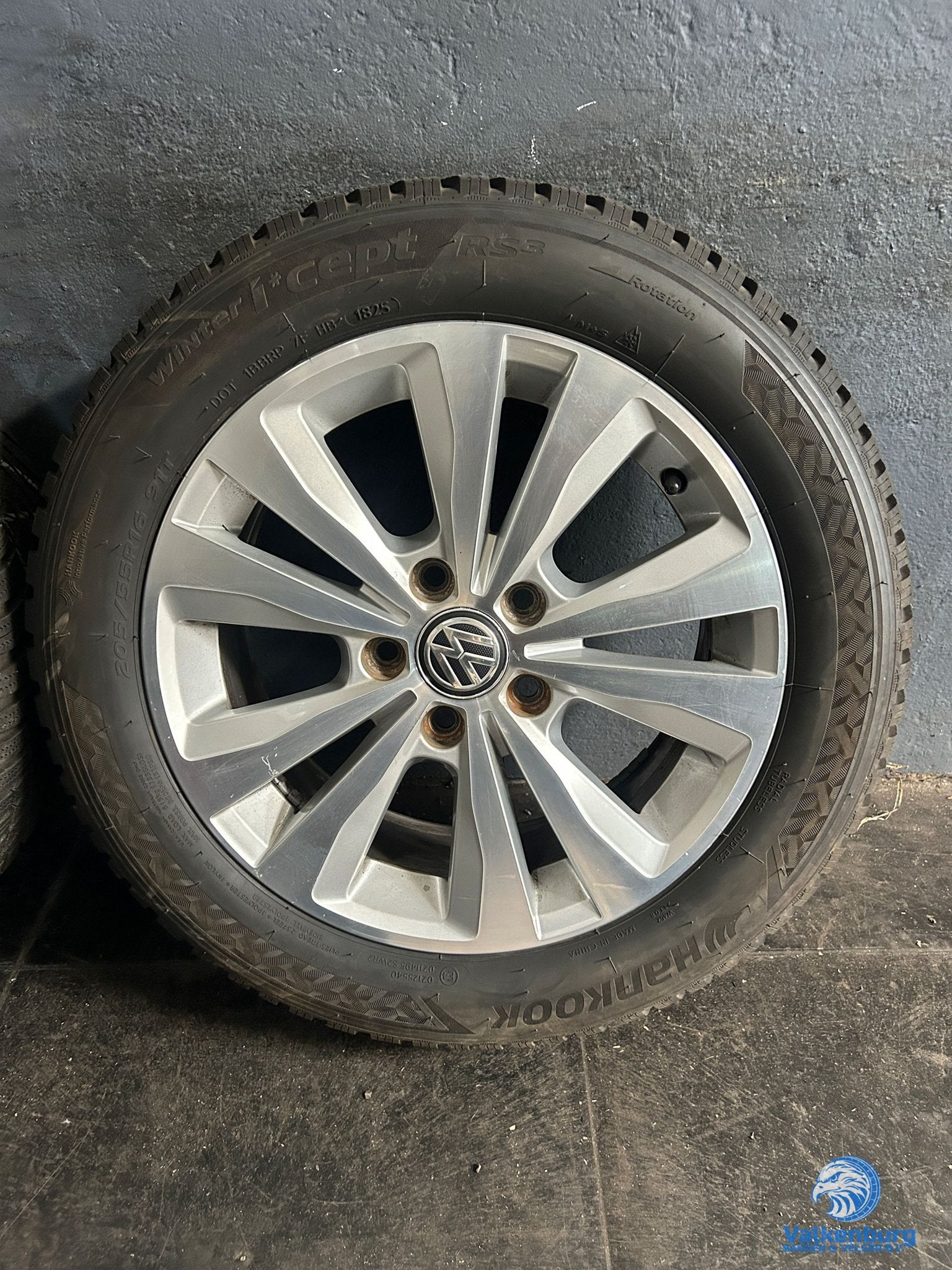 7-8mm! Originele VW Golf 7 5G Toronto 16 inch velgen 5x112 w, Gebruikt, -, Banden en Velgen, -