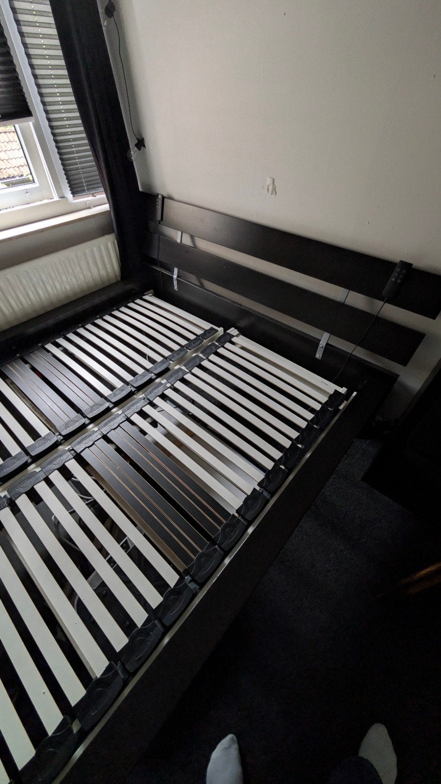 GRATIS Bed 160x200, Huis en Inrichting, Ophalen, Gebruikt, Tweepersoons, 200 cm