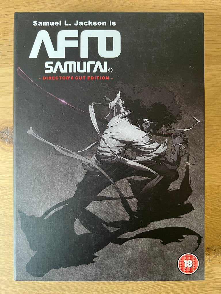 Afro Samurai Director's Cut Edition (DVD), Vanaf 16 jaar, Ophalen of Verzenden, Zo goed als nieuw, Anime (Japans)