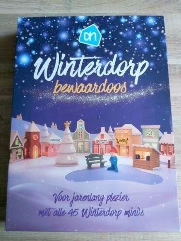 Winterdorp (AH) zonder verlichting, Verzamelen, Albert Heijn, Ophalen of Verzenden