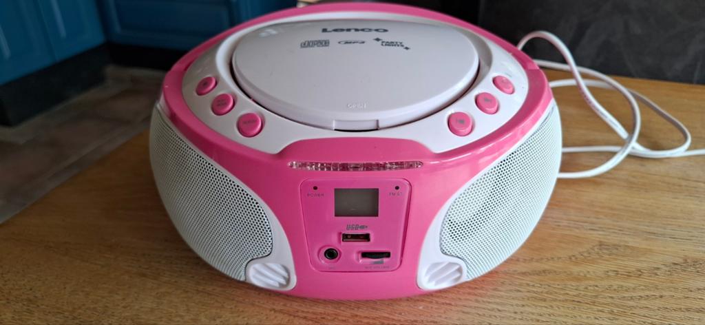 Goed werkende radio/cd speler met discoverlichting, Ophalen of Verzenden