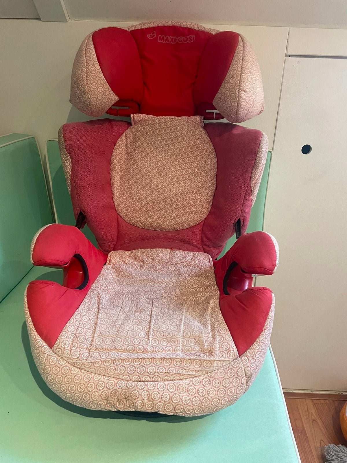 Maxi-Cosi Rodi XP autostoel - rood/roze, 15 t/m 36 kg, Verstelbare rugleuning, Ophalen of Verzenden, Maxi-Cosi