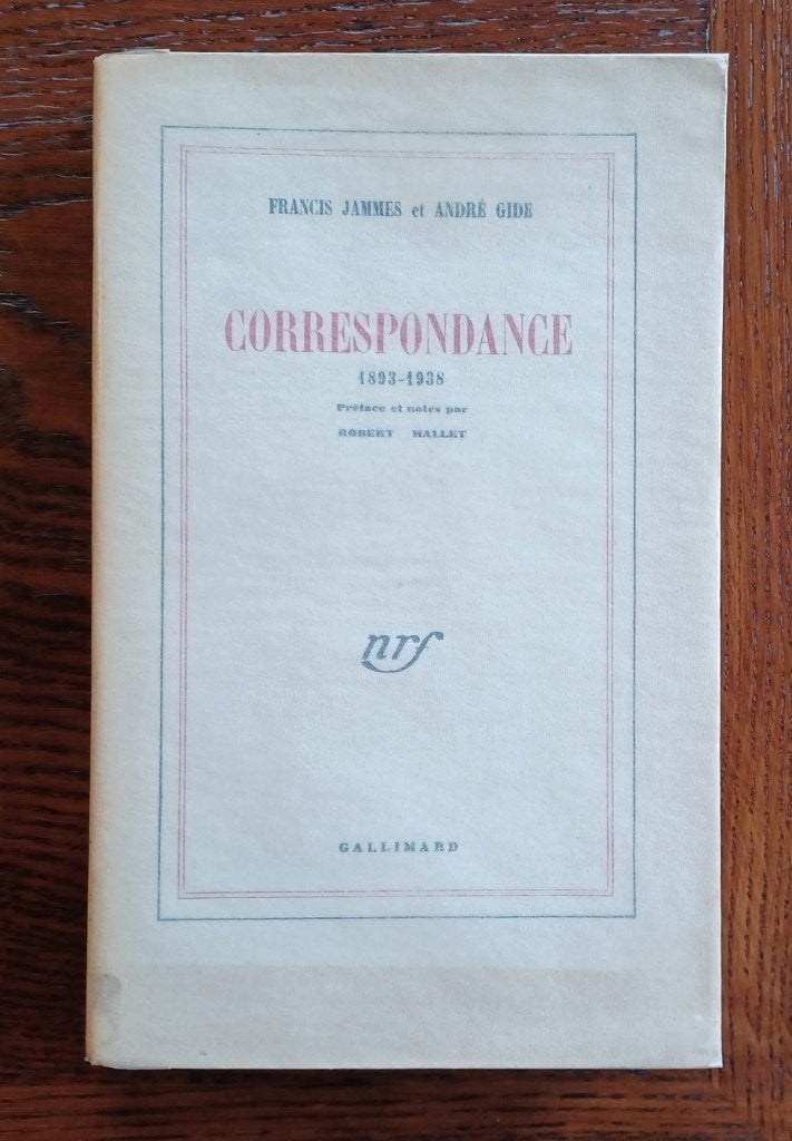 André Gide & Francis Jammes - Correspondance, Ophalen of Verzenden, Gelezen