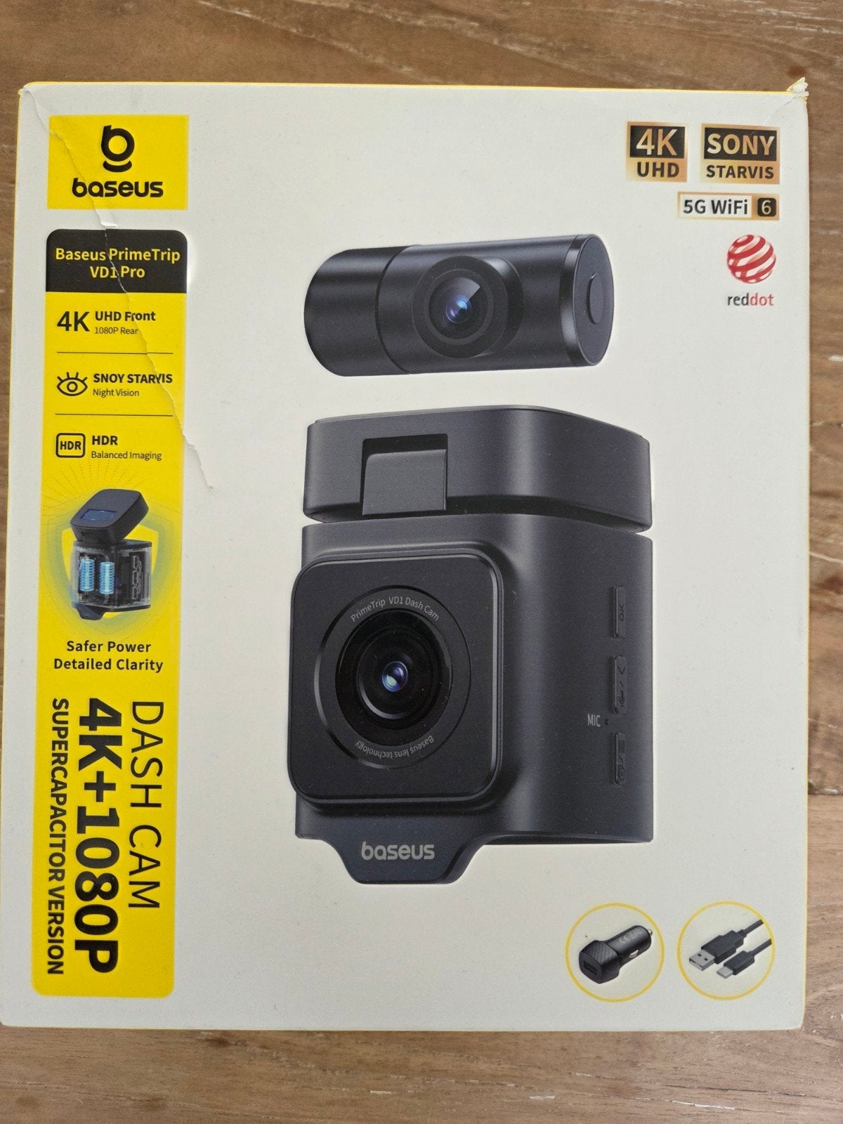Dashcam. Merk Baseus, Auto diversen, Dashcams, Ophalen of Verzenden