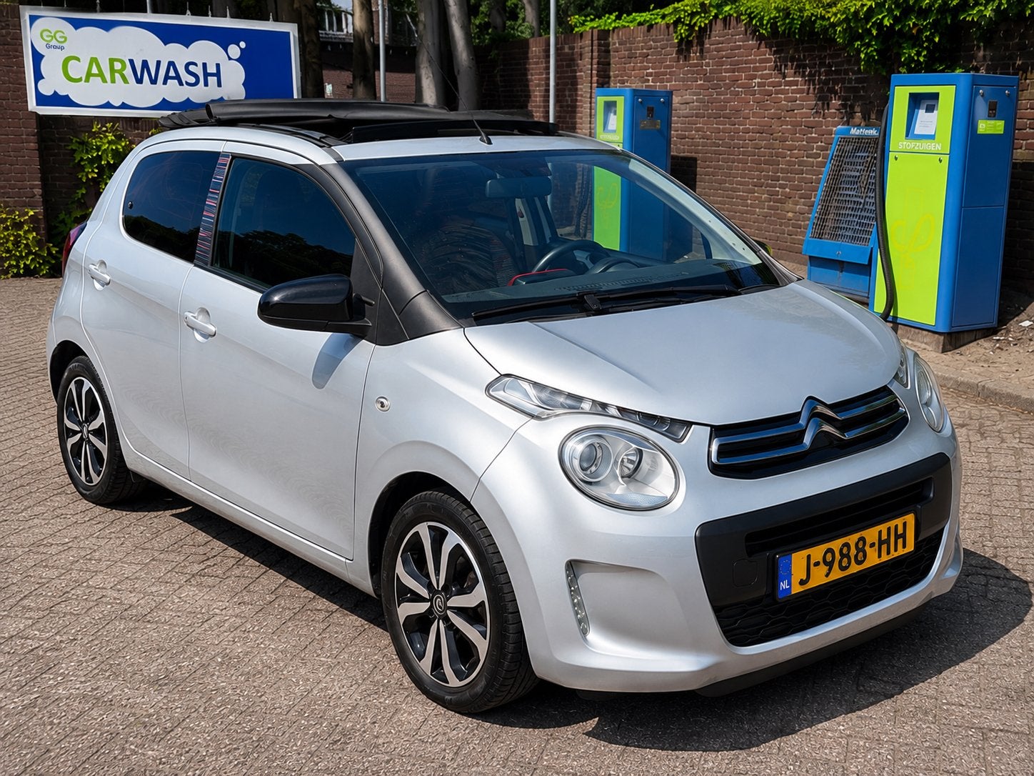 ️⭐️Citroën C1 OPENDAK 1.2 VTI 5-DRS 2015  FULL OPTION⭐️, Voorwielaandrijving, Stof, 1199 cc, 840 kg