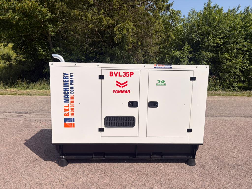 Yanmar 35 kVA Mecc alte aggregaat generatorset, Dieselolie, Geluidgedempt, Nieuw, Ophalen of Verzenden