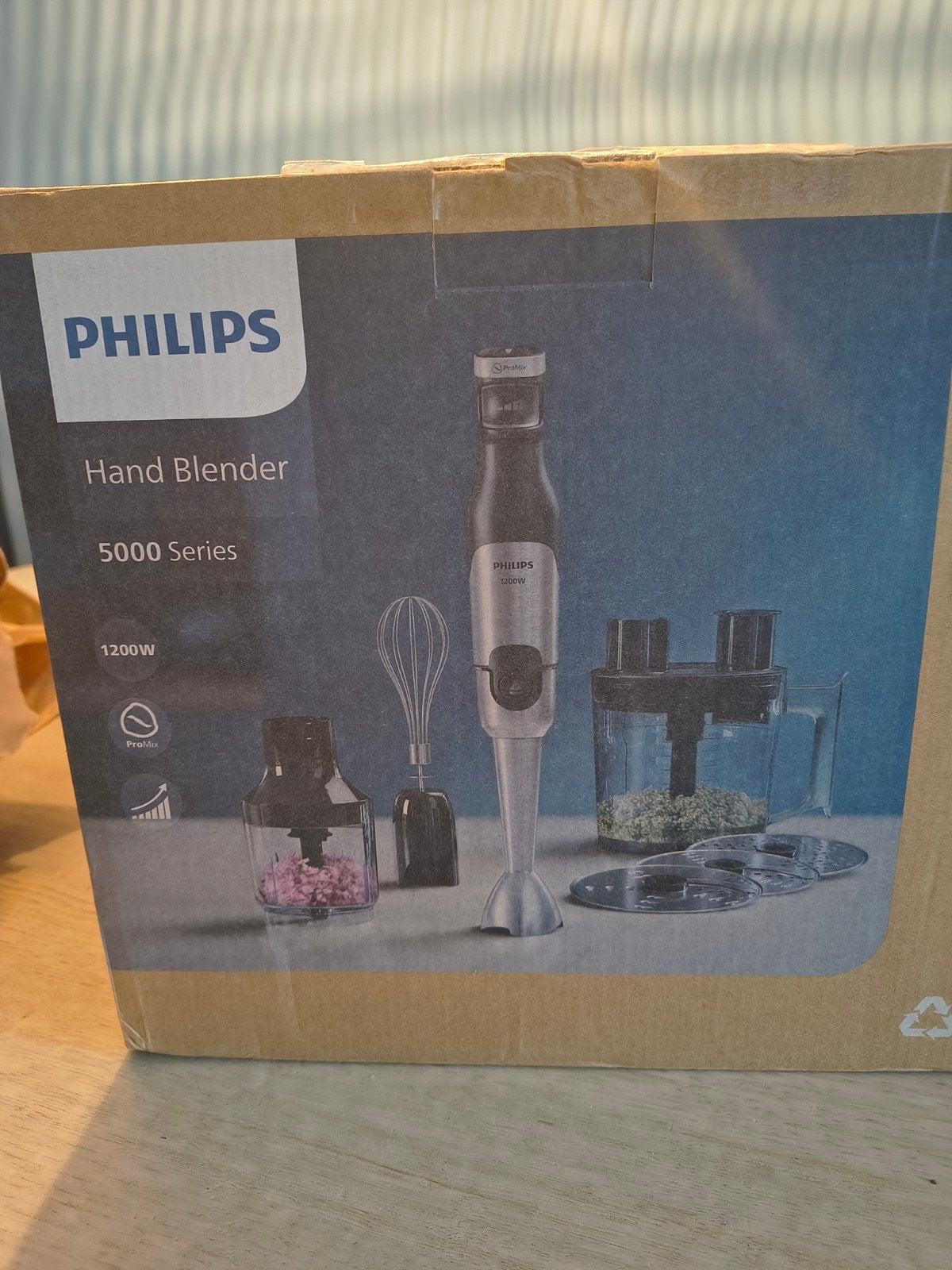 Philips Hand Blender 5000 Series 1200W - Nieuw in verpakking, Ophalen of Verzenden, Nieuw, Blender
