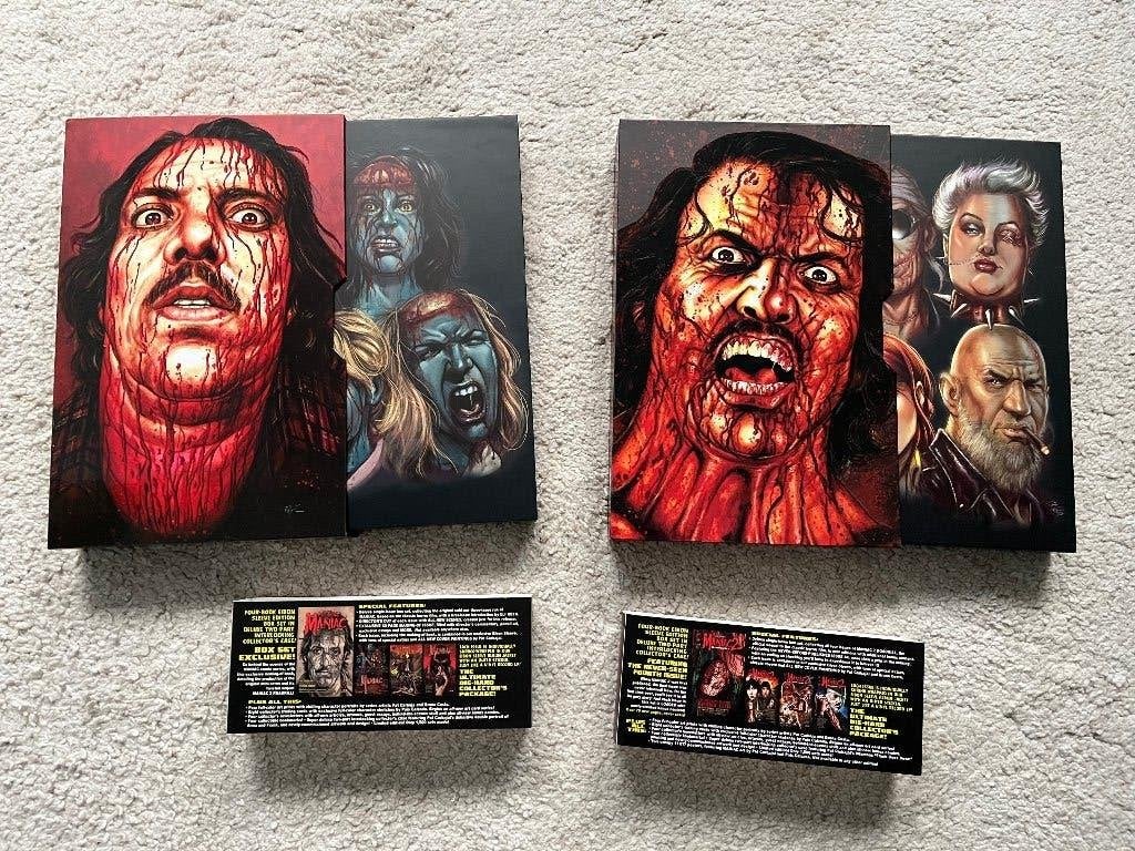 Maniac + Manic 2 - Luxe comics in 2 boxen, Boeken, Strips | Comics, Zo goed als nieuw, Complete serie of reeks, Amerika, Ophalen of Verzenden