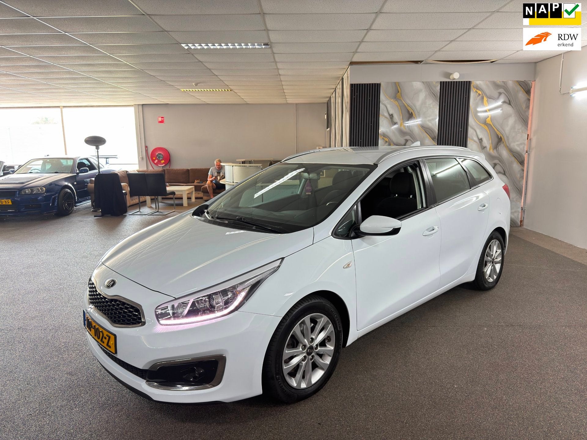 Kia Cee'd Sportswagon 1.6 GDI ComfortPlusLine Navigator,Crui, Voorwielaandrijving, Gebruikt, 4 cilinders, Origineel Nederlands