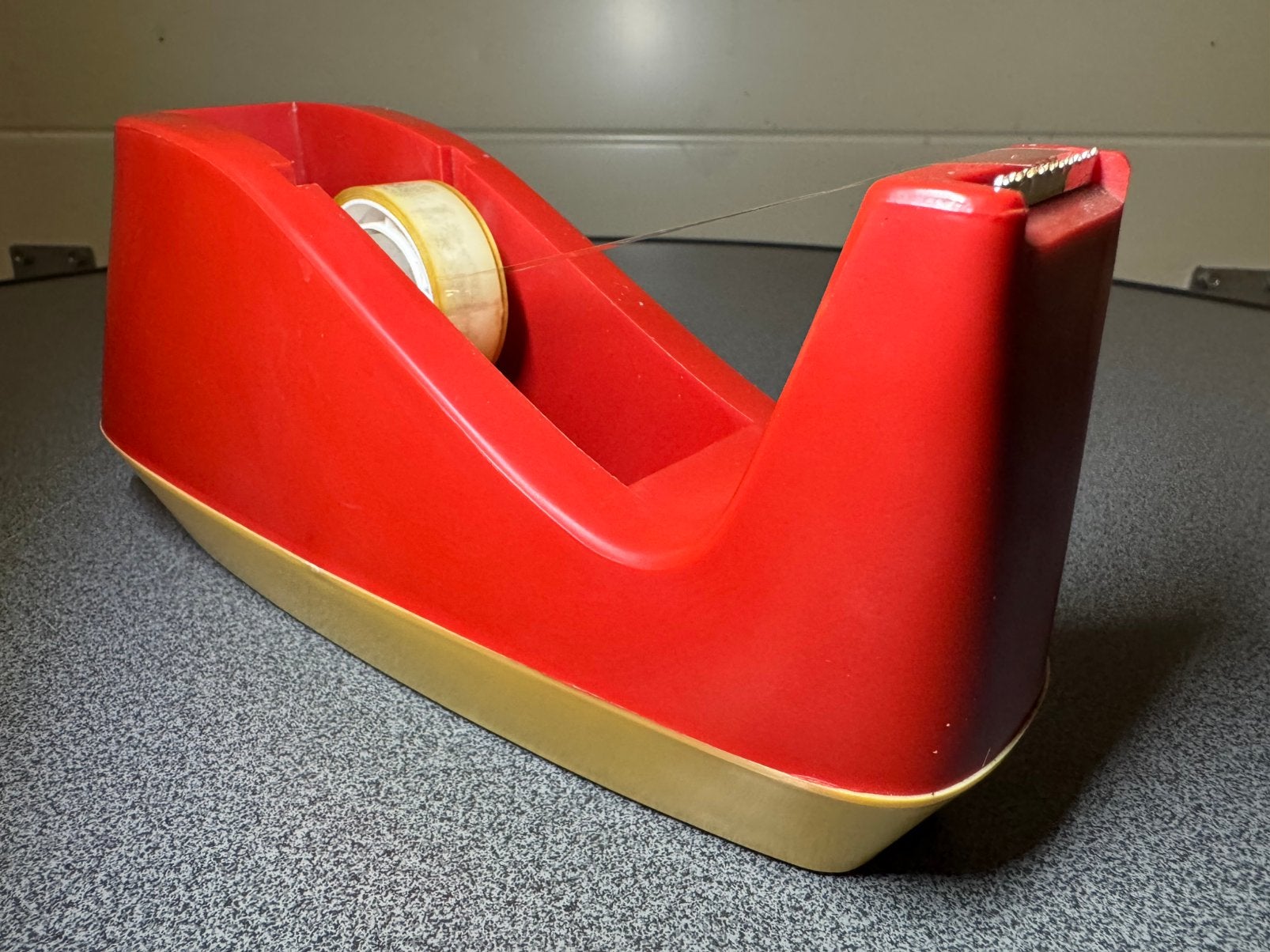 Retro Tape Dispenser Plakband Houder Jaren 70, Verzamelen, Ophalen of Verzenden, Huis en Inrichting