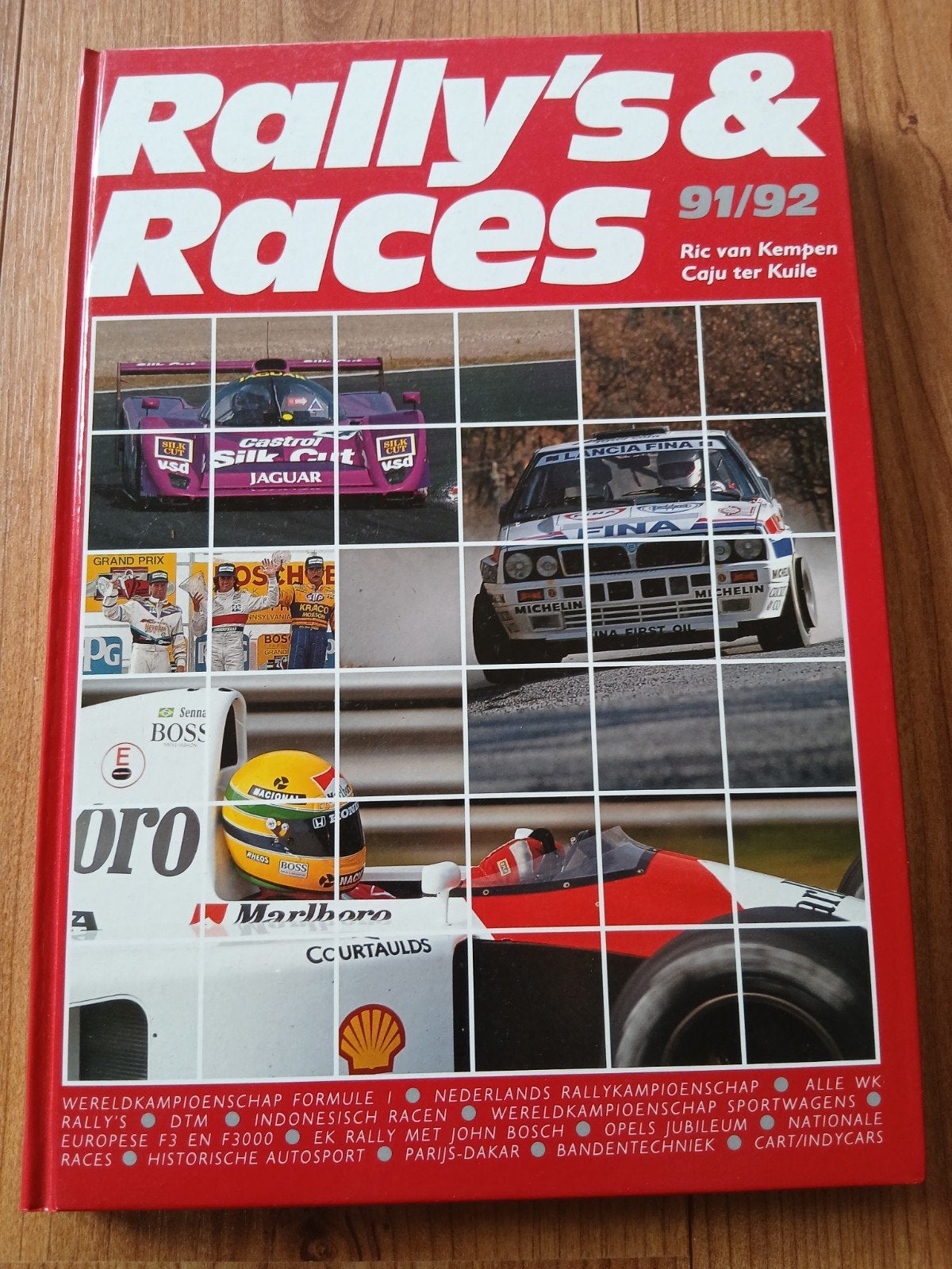 Rally's & Races 91/92 - Autosport Jaarboek, Boeken, Ophalen, Zo goed als nieuw, Ric van Kempen, Caju ter Kuile