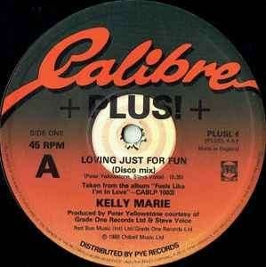 Kelly Marie  Loving Just For Fun  maxi single, Gebruikt, 12 inch, Inclusief binnenhoes, Ophalen of Verzenden