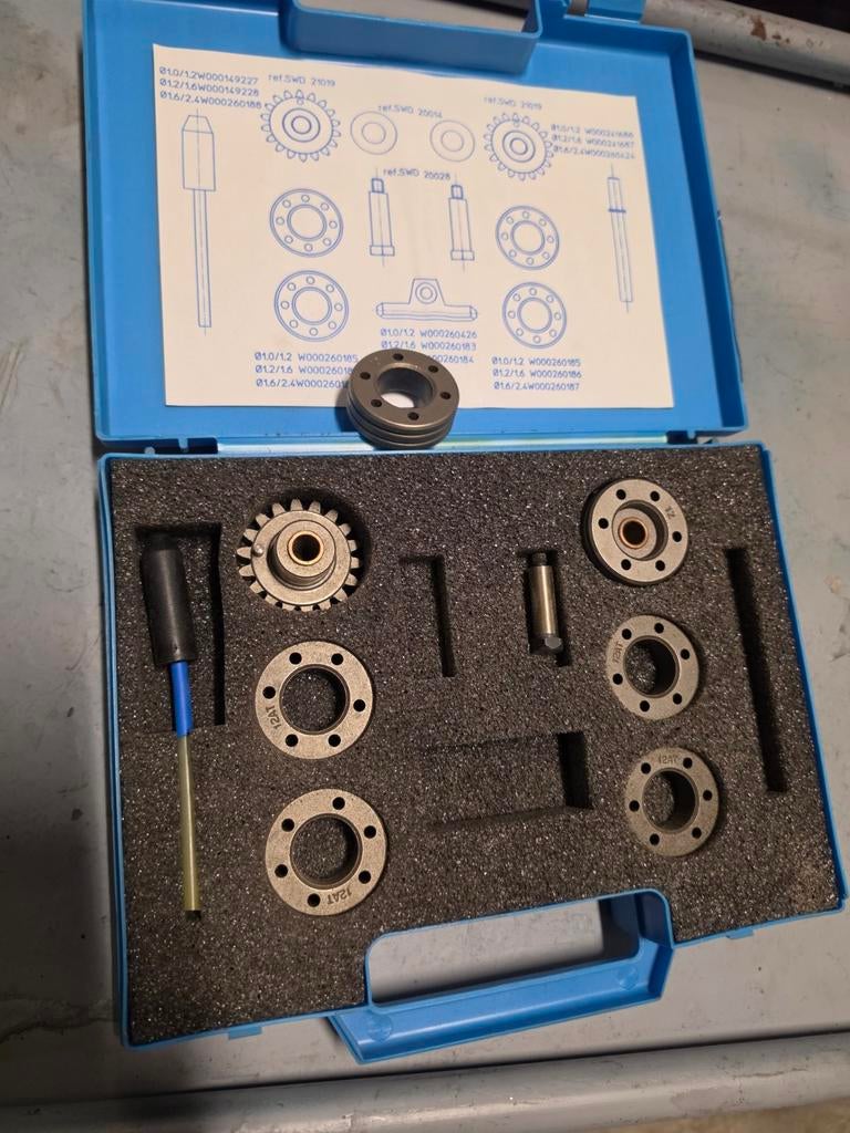 Air Liquide Drive Roll Kit aluminium 1.0–1.2 mm – W000255648, Ophalen of Verzenden, Zo goed als nieuw