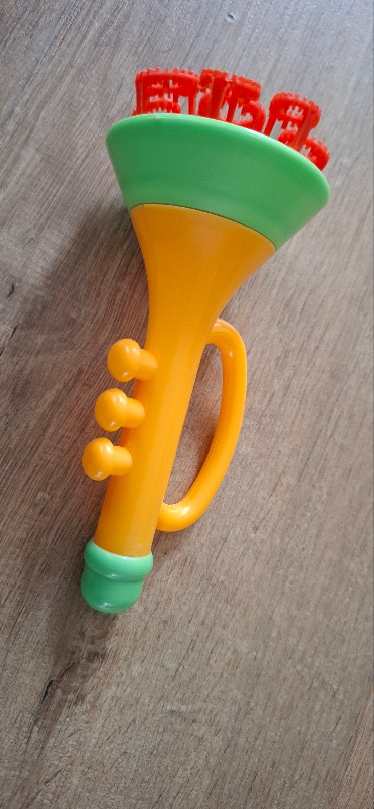 Bellenblaas trompet - Plezier voor jong en oud!, Ophalen of Verzenden, Gebruikt, Jongen of Meisje