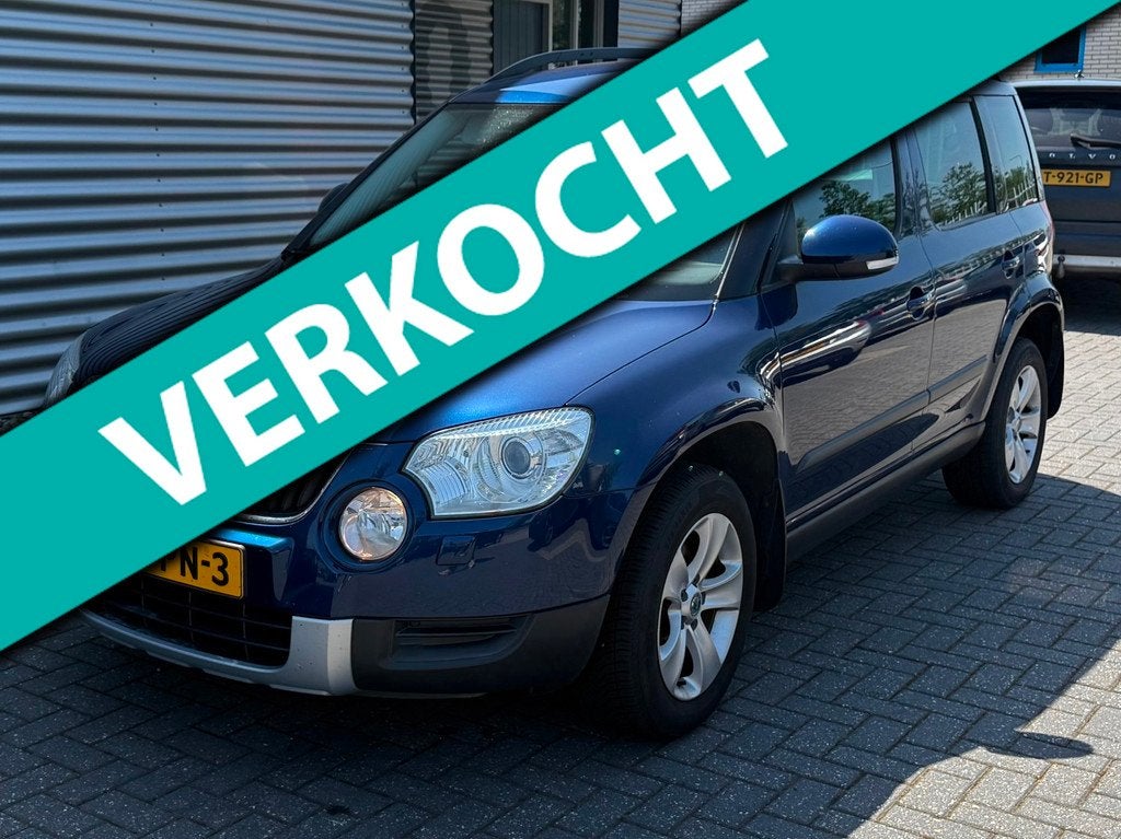 Skoda Yeti 1.4 TSI Ambition, Auto's, Voorwielaandrijving, Euro 5, 15 km/l, Gebruikt