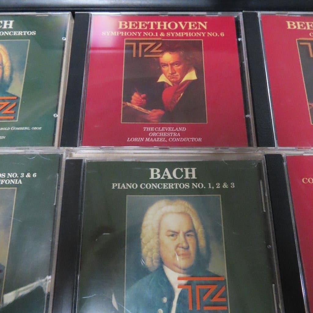 cd klassiek diversen Vivaldi, Mozart, Bach Beethoven, Dvorak, Cd's en Dvd's, Verzenden, Classicisme, Zo goed als nieuw, Overige typen