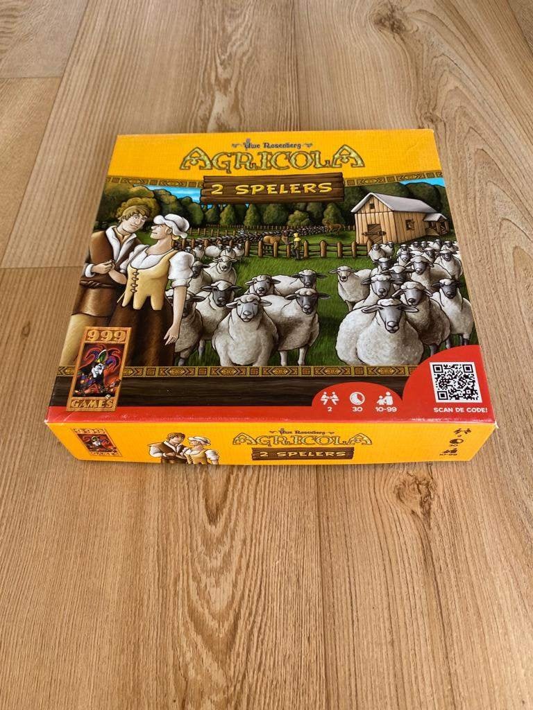 Agricola 2 spelers spel 999 games Uwe Rosenberg COMPLEET, Hobby en Vrije tijd, Gezelschapsspellen | Bordspellen, Een of twee spelers