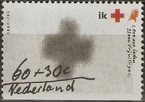 Nederland 1535a zegel Rode Kruis., Verzenden, Postfris