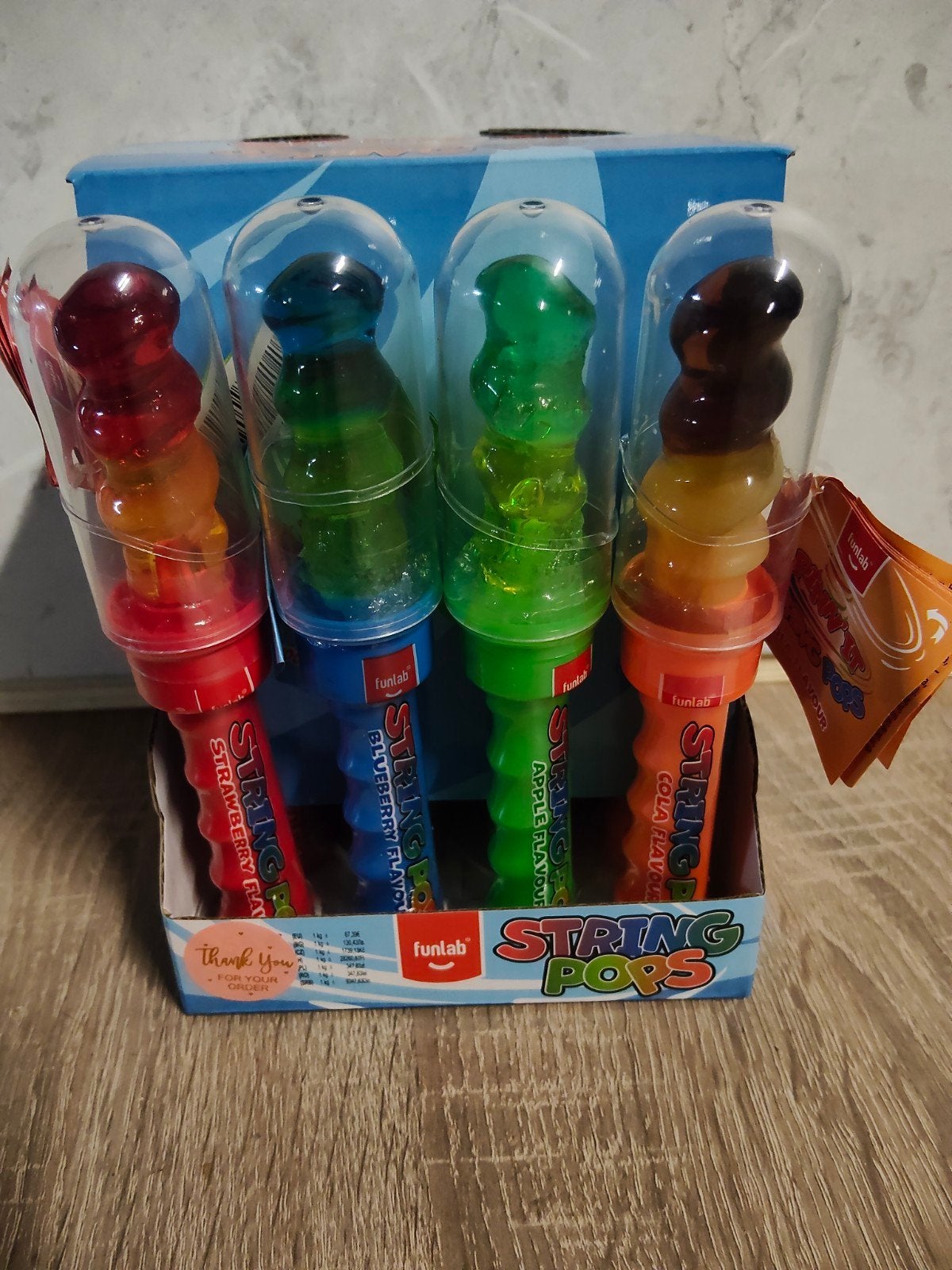 batterij met snoep lolly's, 16 lolly's per batterij, Ophalen of Verzenden