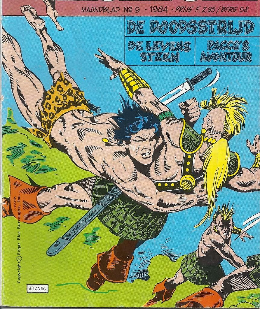 8x Tarzan, Boeken, Stripboeken, Meerdere stripboeken, Ophalen of Verzenden, Gelezen, Edgar Rice Burroughs