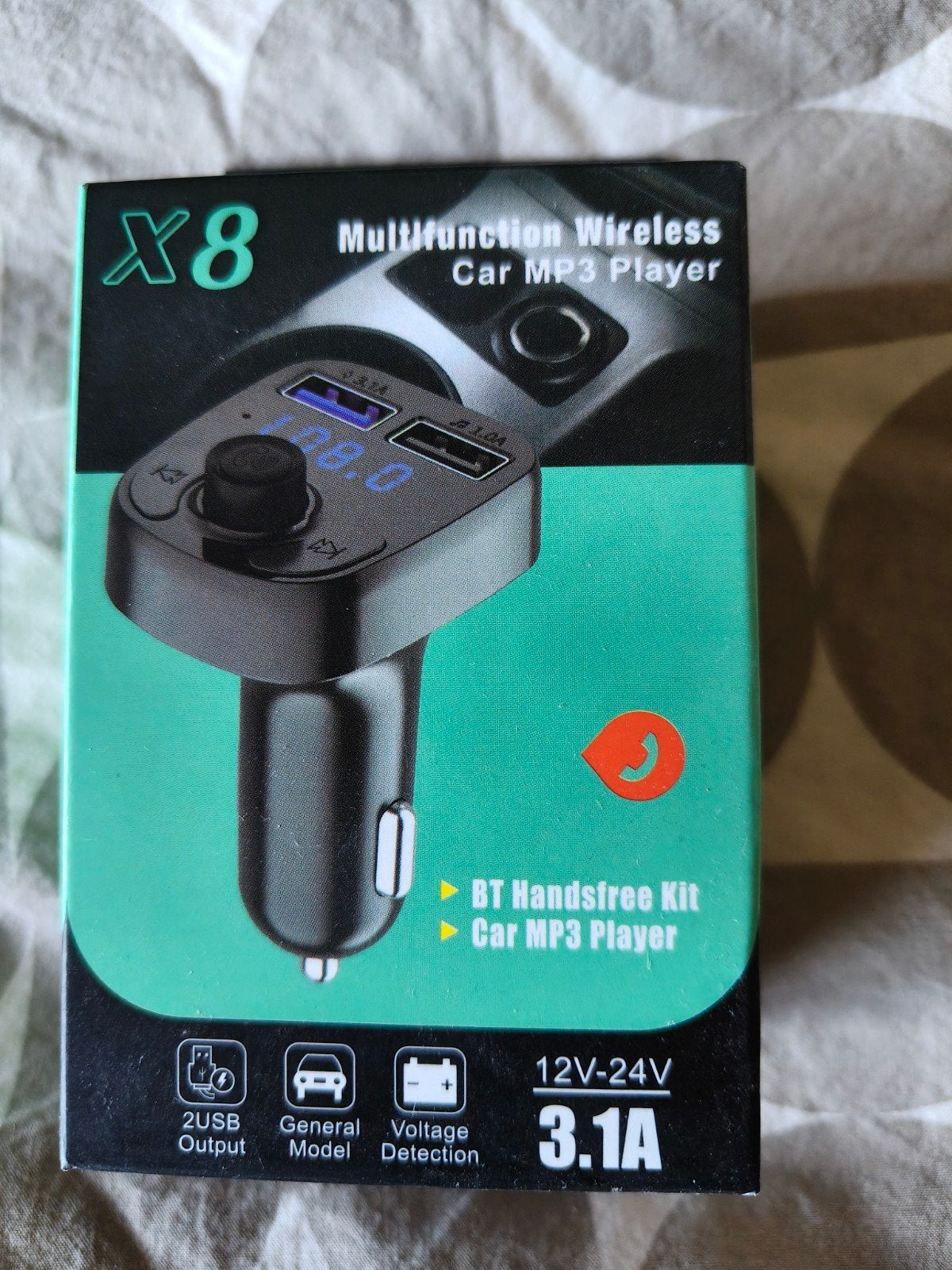 heel veel in voorraad X8 Multifunctionele Draadloze Auto MP3, Ophalen of Verzenden, Nieuw