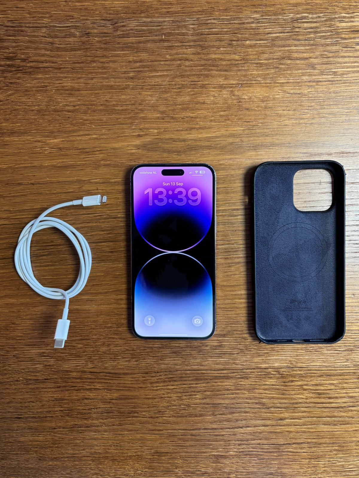 Apple iPhone 14 Pro Max PAARS met 256GB - 89% batterij, Ophalen, Lightning, Apple, Zo goed als nieuw