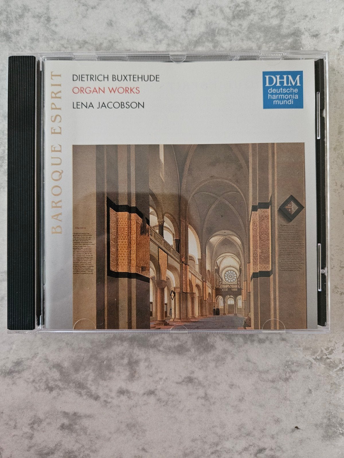 Dietrich Buxtehude - Organ Works (CD) | Lena Jacobson (DHM), Ophalen of Verzenden, Barok, Zo goed als nieuw, Overige typen