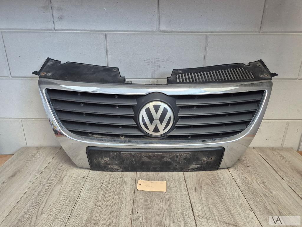 Grille met afstandradar logo voor Volkswagen Passat b6 3c, Gebruikt, -, Volkswagen, -