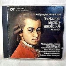CD Mozart : Salzburger Kirchenmusik 1774 KV 192-194, Ophalen of Verzenden, Zo goed als nieuw, Classicisme, Album