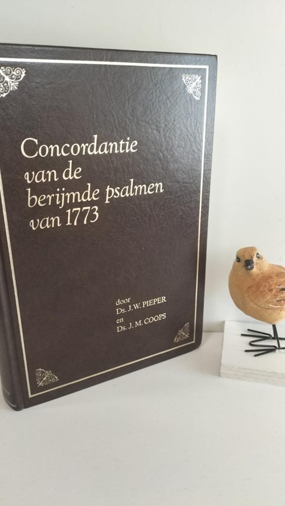 Pieper, Ds. J.W. e.a.;Conc. van de berijmde psalmen van 1773, Ophalen of Verzenden, Gelezen, Christendom | Protestants
