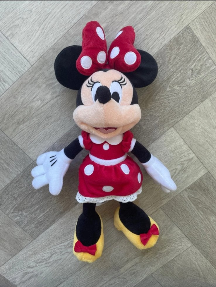 Disneyland Paris Minnie Mouse knuffel H33 (Nieuw), Disney, Verzenden, Overige typen, Nieuw