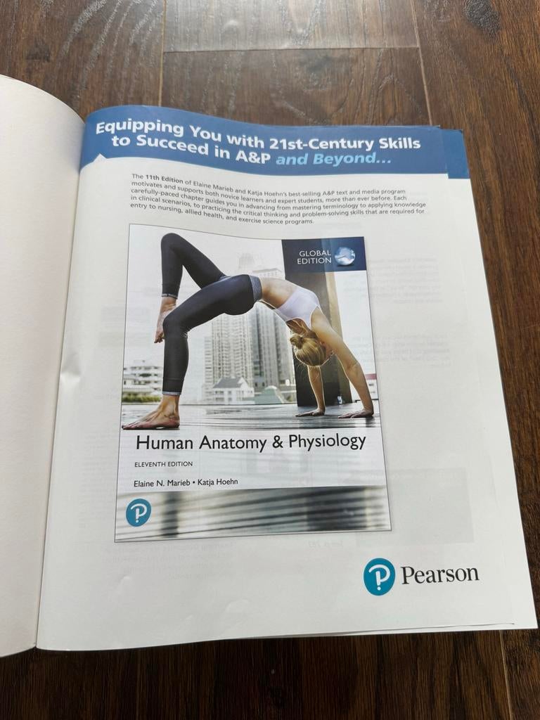 Human Anatomy & Physiology - 11e editie (Global Edition), Ophalen of Verzenden, Beta, Zo goed als nieuw, HBO