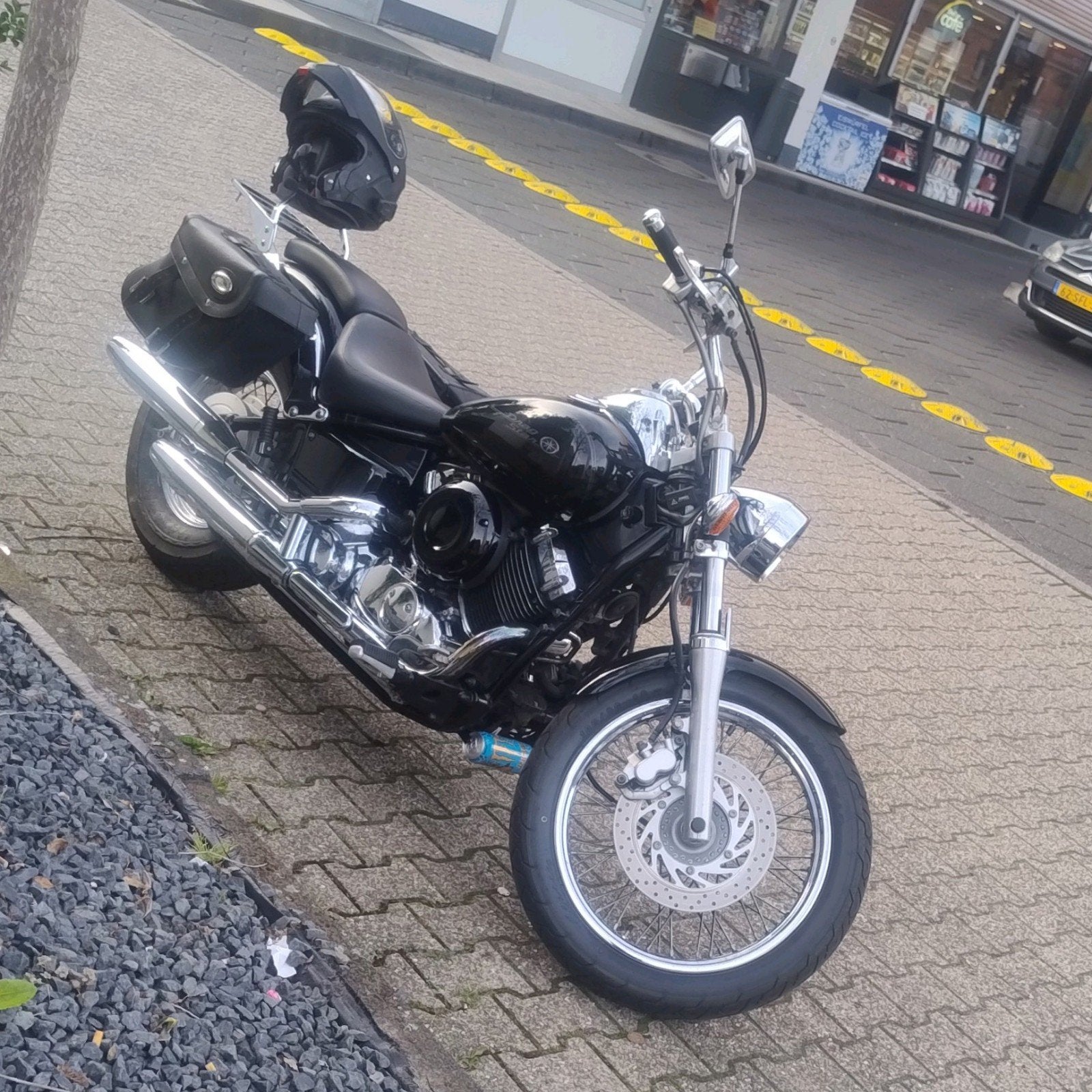 Yamaha xvs650 dragstar custom, Ophalen