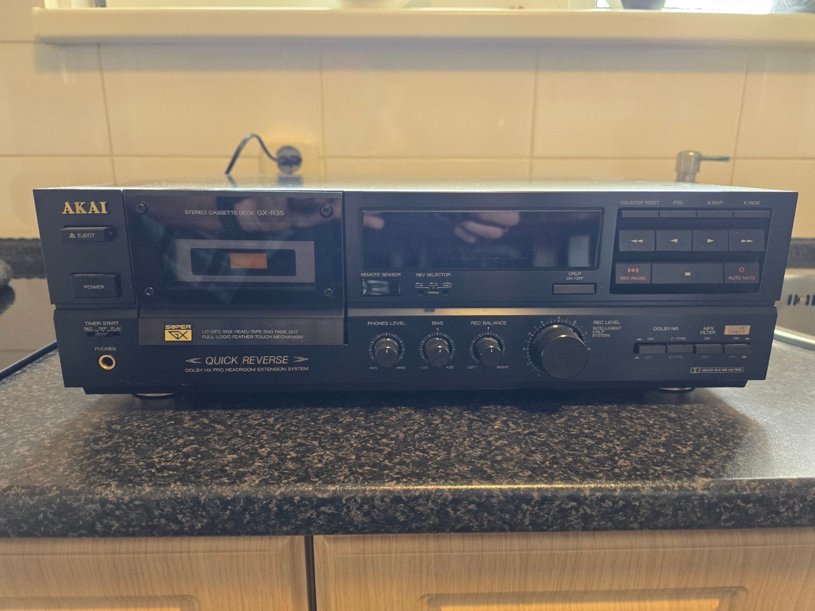 Akai cassettedeck gx 35, Ophalen, Akai