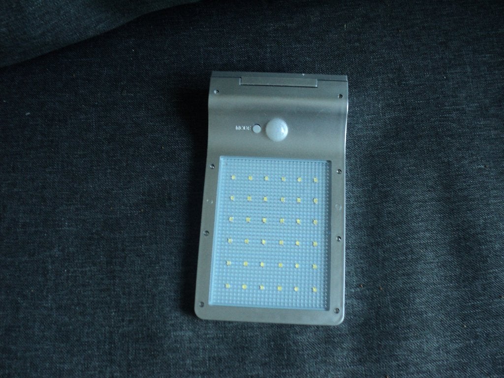 buiten lamp, Tuin en Terras, Buitenverlichting, Zonne-energie, Kunststof, Wandlamp, Nieuw