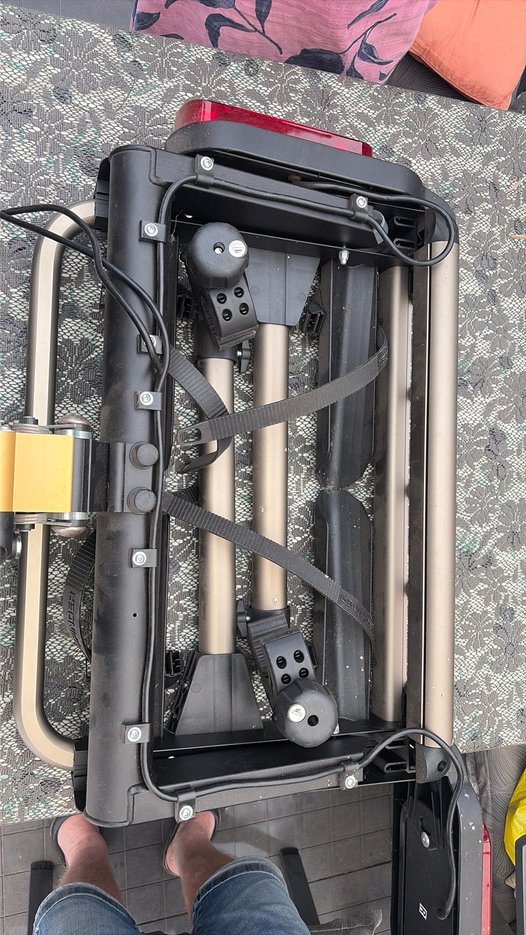 Nieuwe fietsen drager voor achterop de auto, Nieuw, Ophalen of Verzenden, 2 fietsen, Trekhaakdrager
