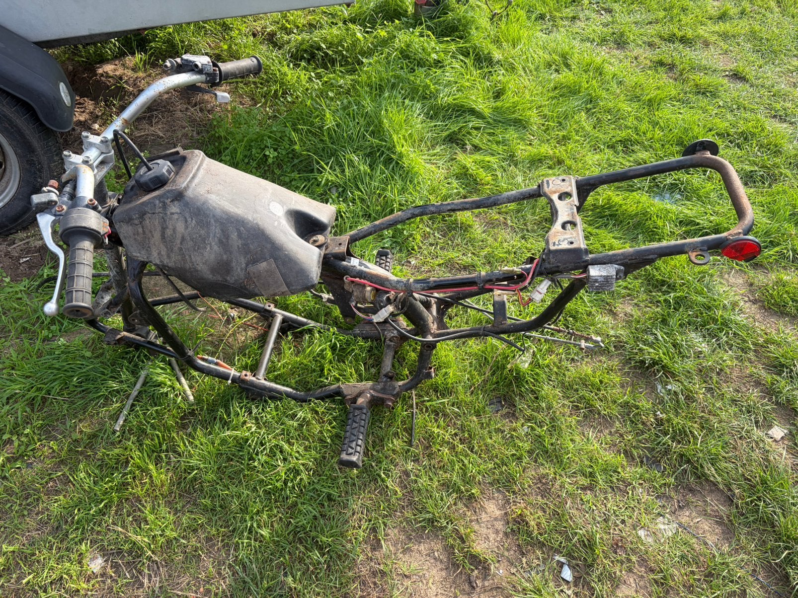 Frame Yamaha quad yfm80, Ophalen, Gebruikt, Frame