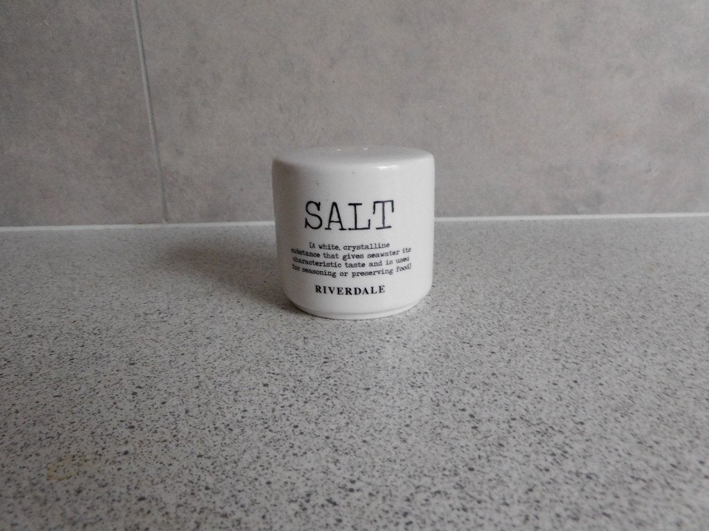 Zoutpot SALT Riverdale Collection, Keramiek, Overige typen, Ophalen of Verzenden, Zo goed als nieuw
