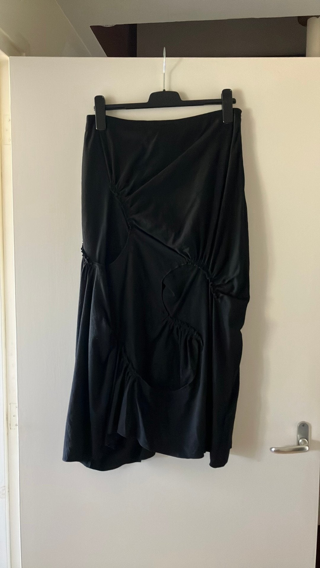 Ischiko rok wol taille 40, Kleding | Dames, Maat 38/40 (M), Zwart, Ophalen of Verzenden, Zo goed als nieuw