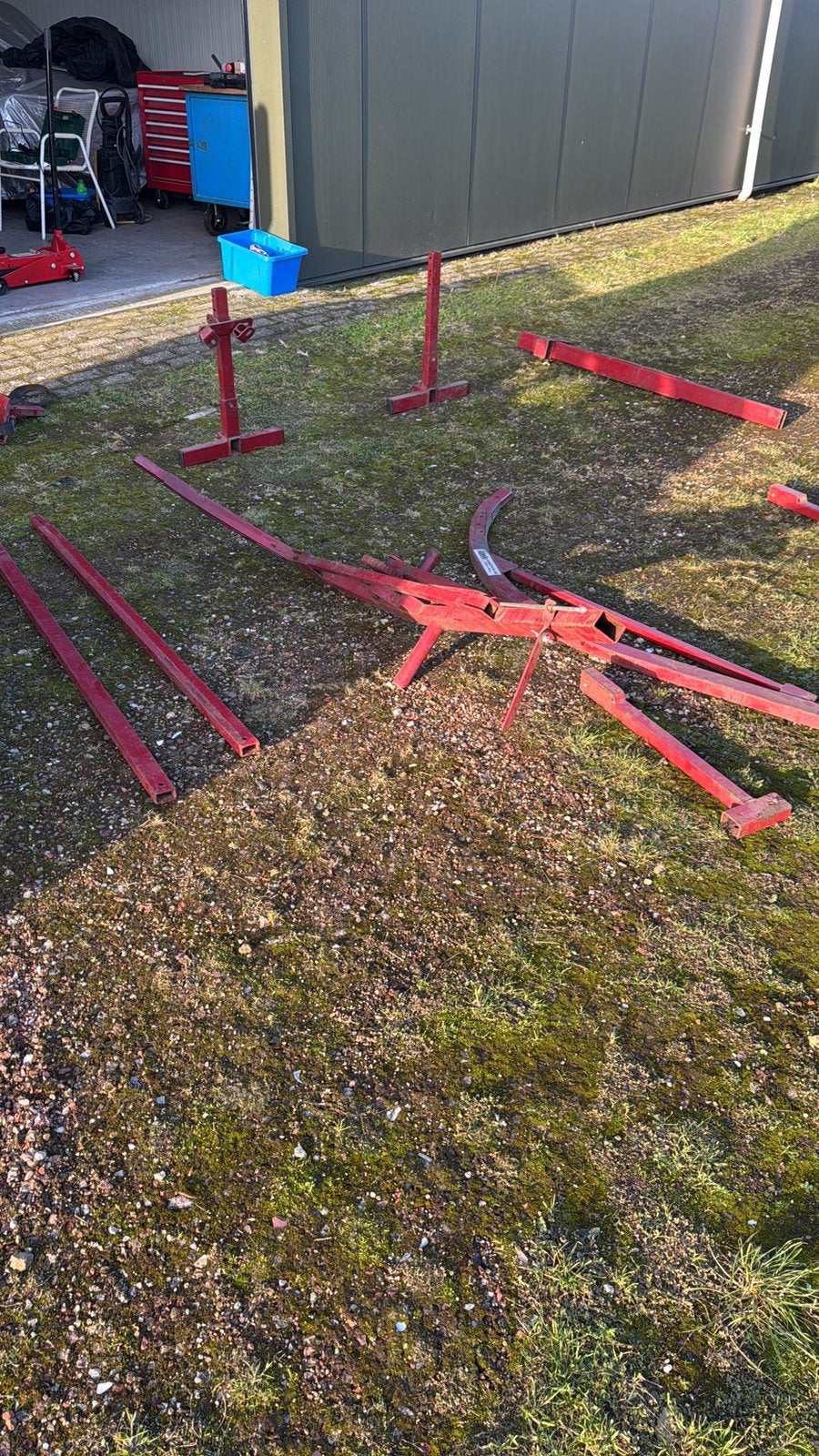 Autovip kantelbrug, Ophalen, Gebruikt