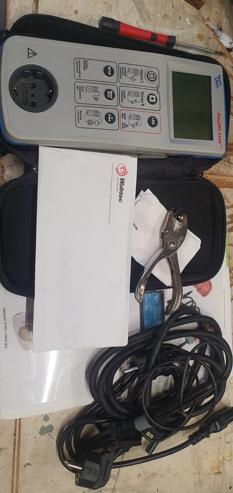 Easypat 3140 plus, Ophalen, Overige typen