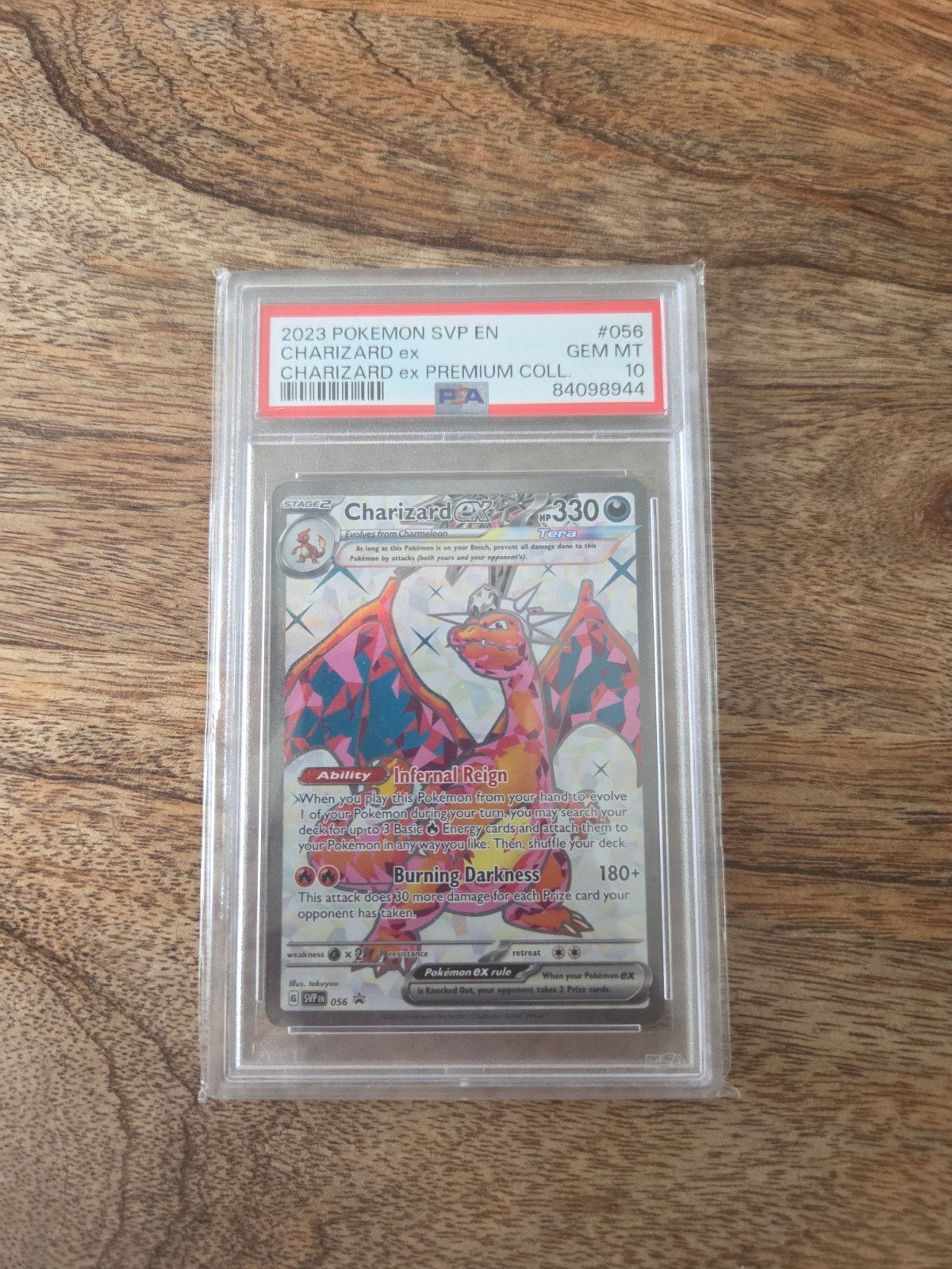 Pokémon Charizard ex SVP 056 PSA 10 Gem Mint Promo 2023, Ophalen