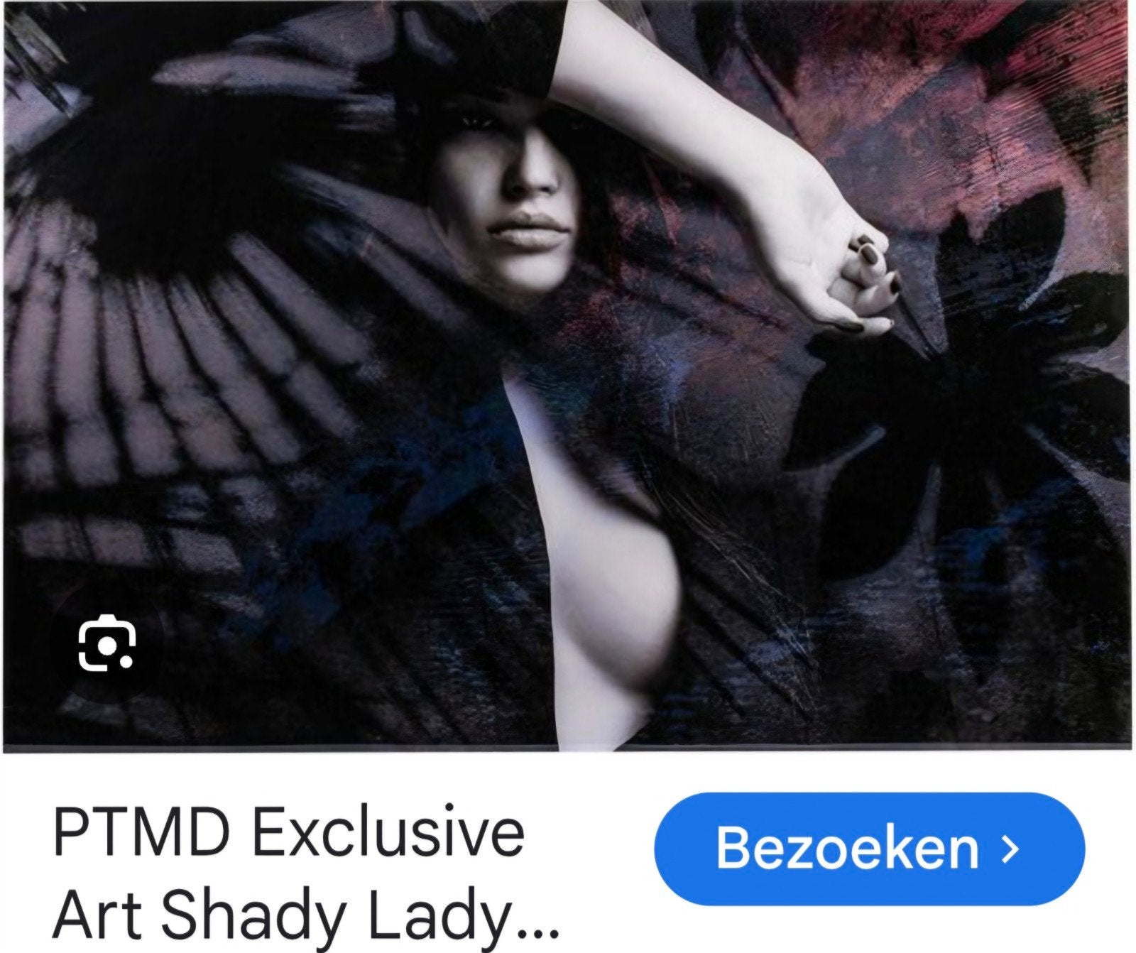 nieuw in doos PTMD Exclusive Art Shady Lady by MONK - Gehard, Antiek en Kunst, Ophalen