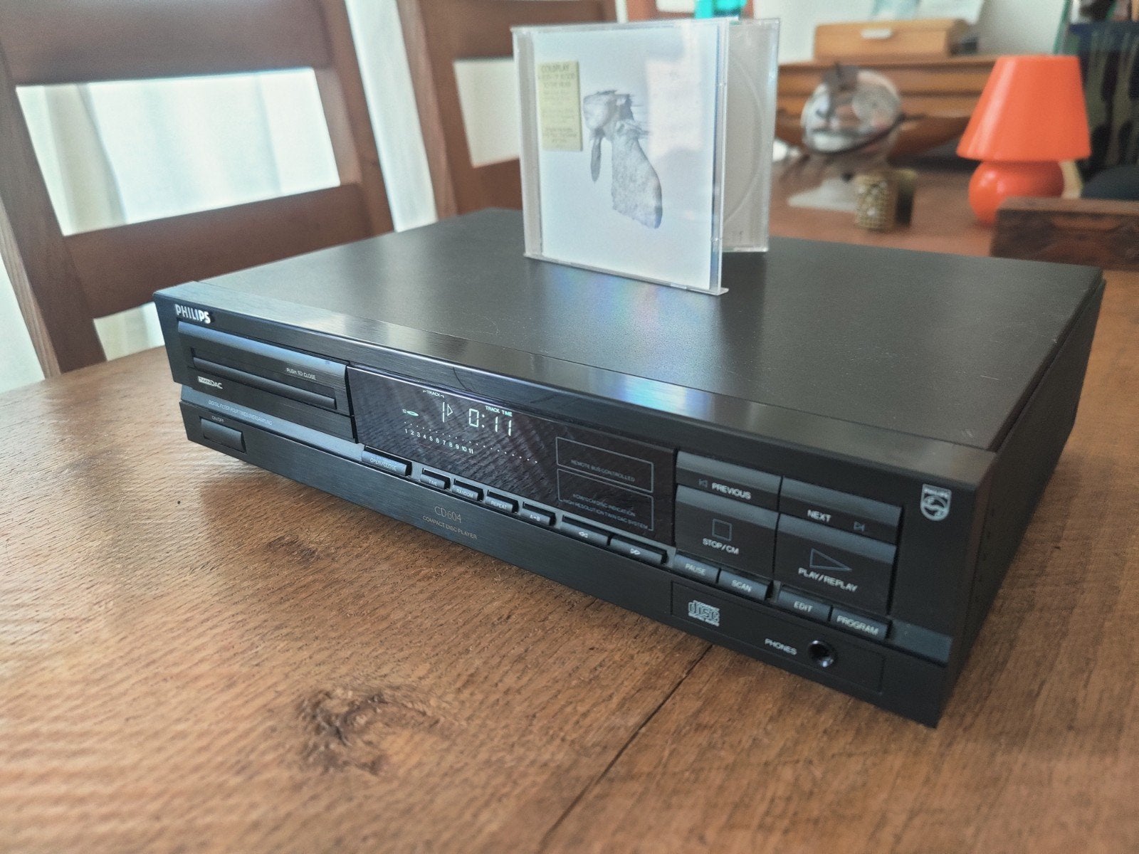 Philips cd 604 cd speler, Audio, Tv en Foto, Ophalen of Verzenden, Gebruikt, Philips
