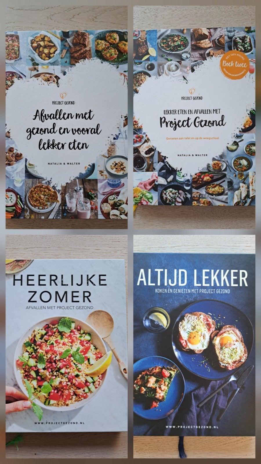 4x Project Gezond, Ophalen of Verzenden, Zo goed als nieuw, Gezond koken