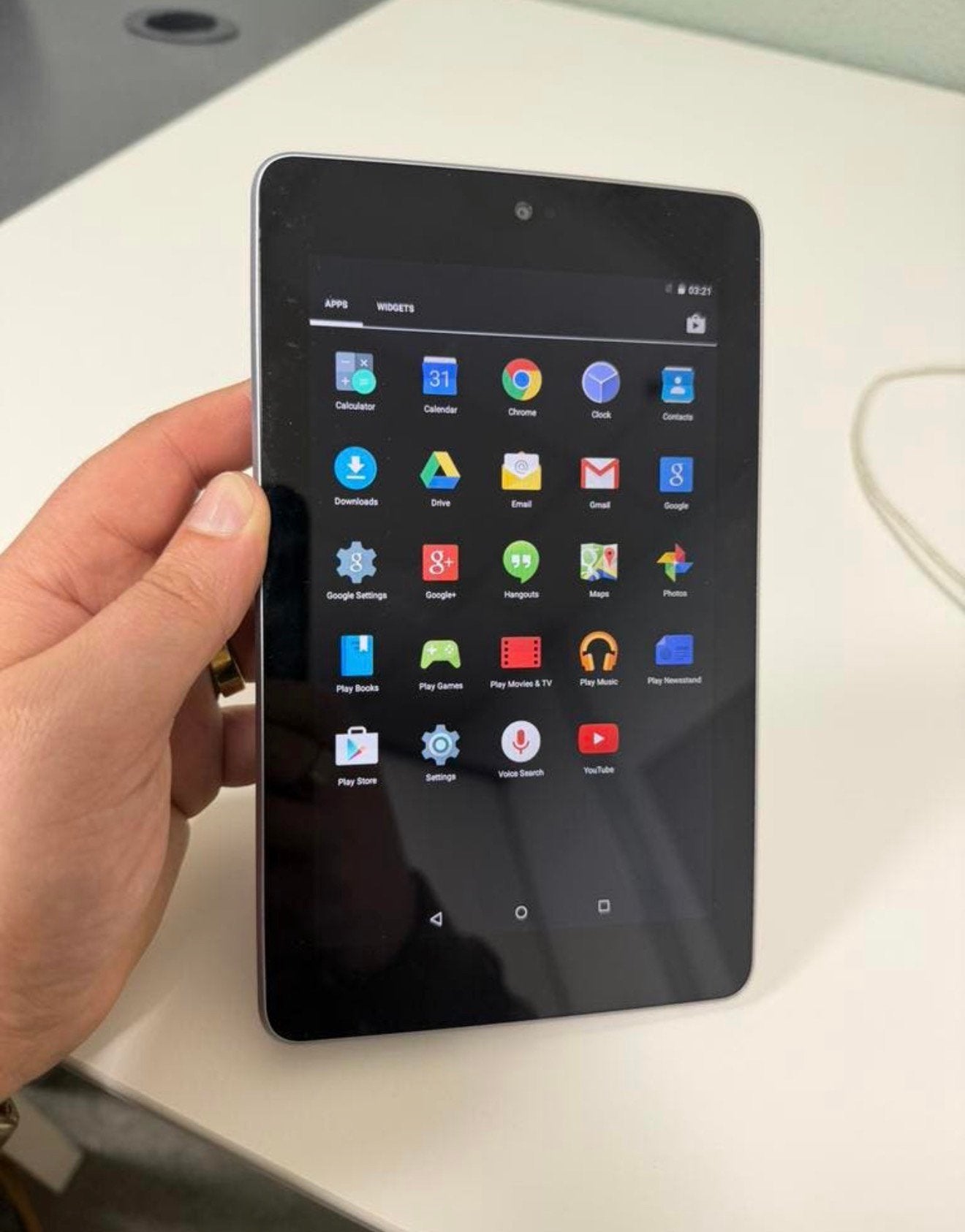 Google Nexus 7 Tablet 32GB Werkend Met Oplaadkabel - Android, 32 GB, Gps, Ophalen of Verzenden, Zo goed als nieuw