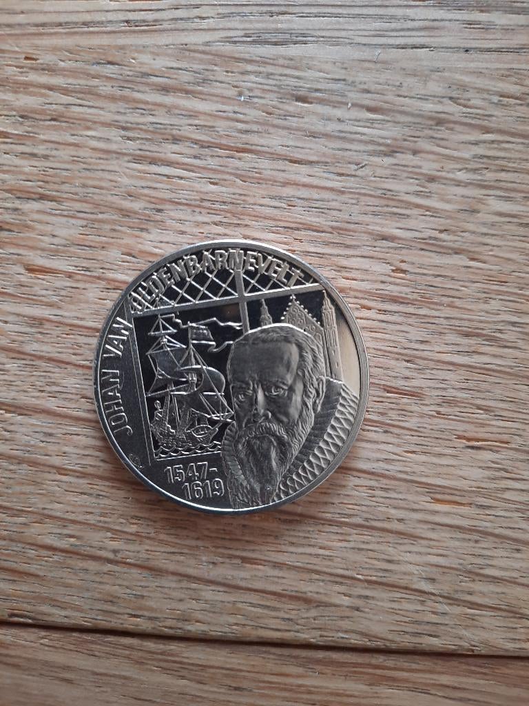 5 euro 1997.  Johan van  Oldenbarnevelt, Ophalen of Verzenden, Koningin Beatrix, Euro's