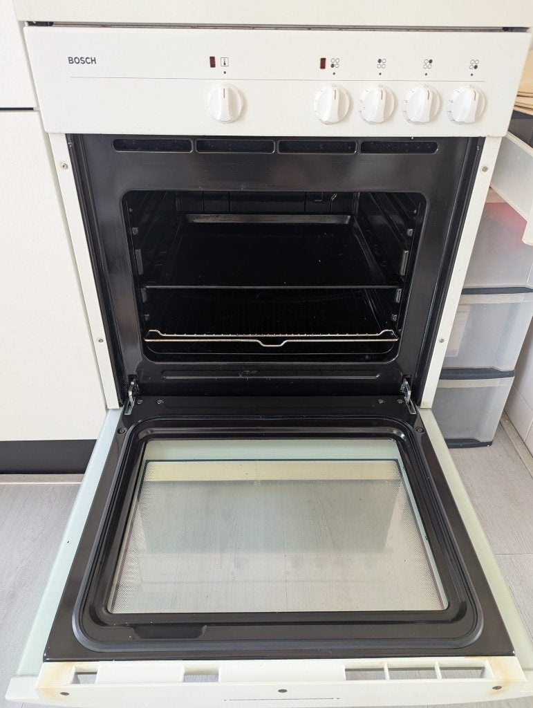 Bosch Elektrisch Fornuis met oven (240V Perilex), Ophalen, Gebruikt, 60 cm of meer, Keramisch